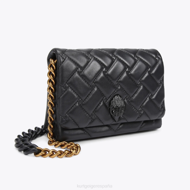 Kurt Geiger mujer mini kensington de londres 2LPR88 | bolsas combinación negra